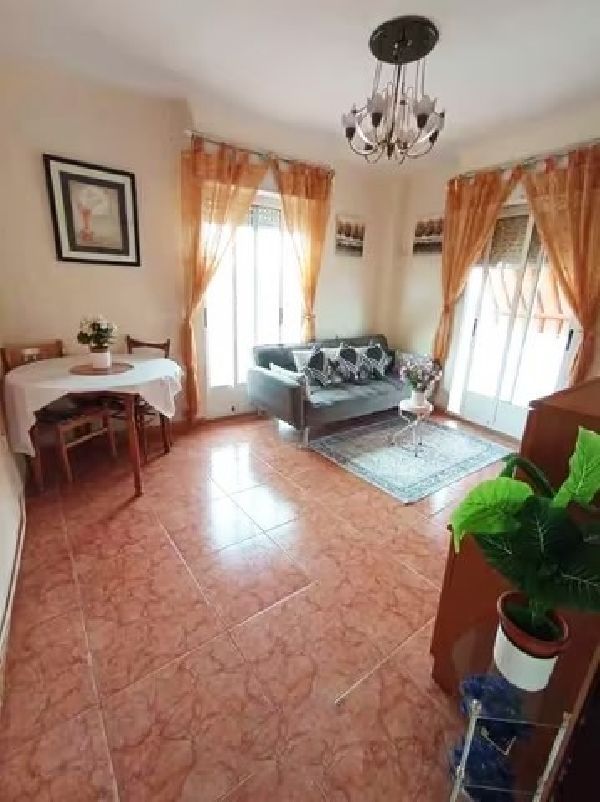 Living room of Flat for sale in Elche / Elx  with Terrace, Microwave and Balcony