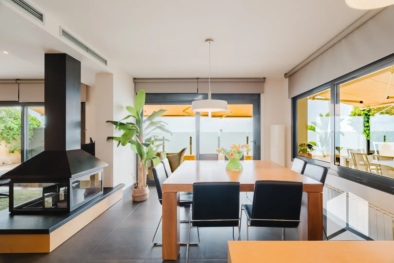 Dining room of Houses for sale in Castelldefels  with Terrace and Balcony