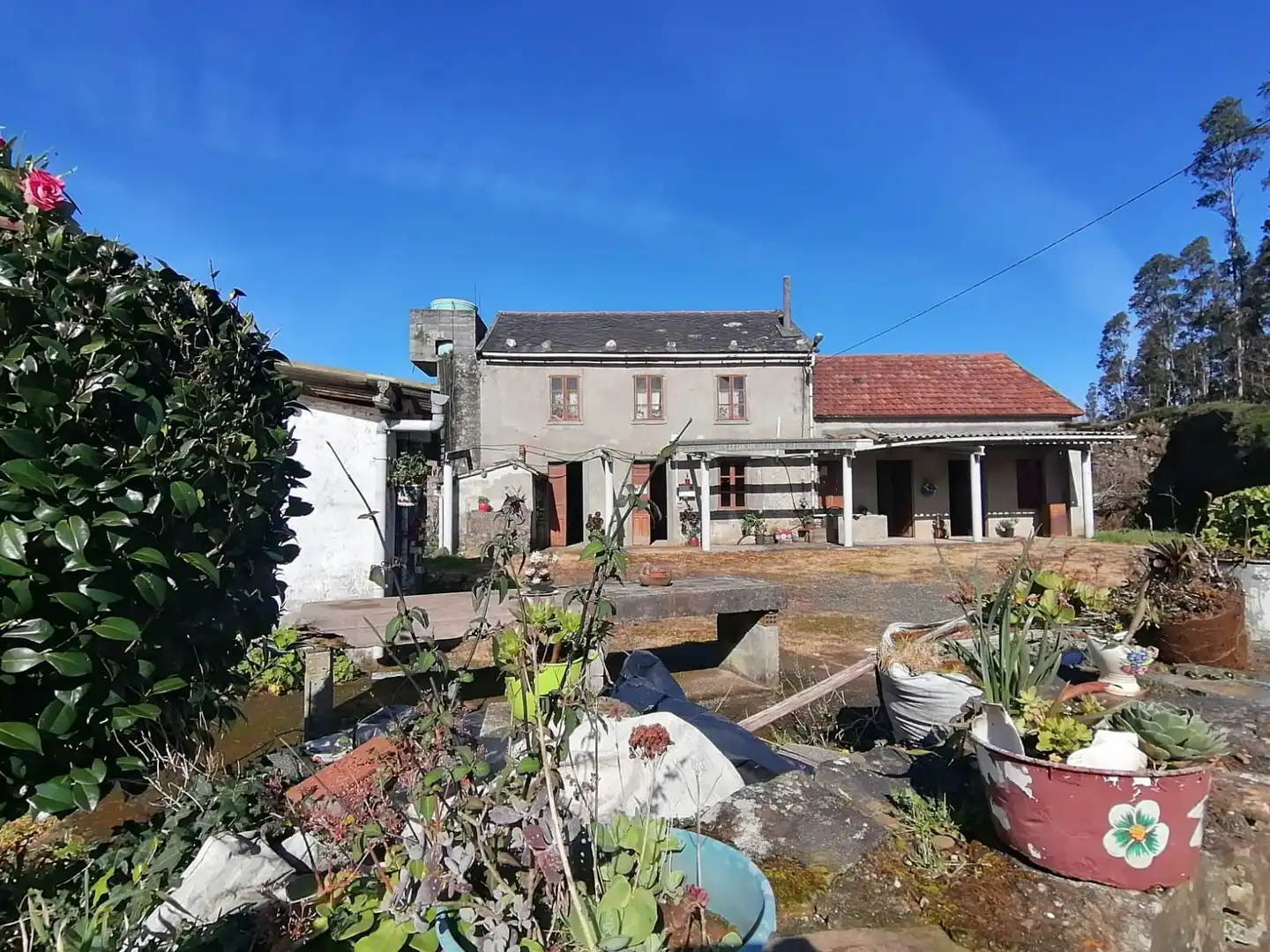 Vista exterior de Finca rústica en venda en Cerdido amb Jardí privat i Traster