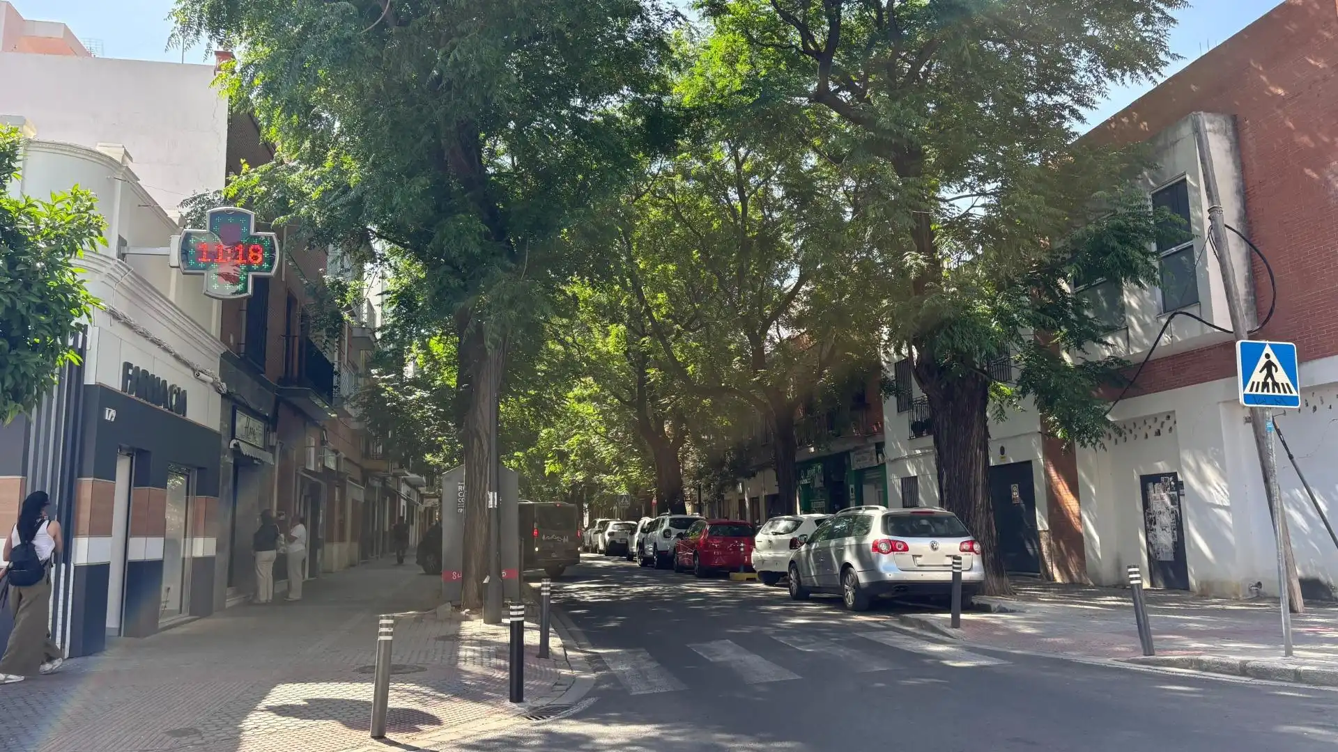 Vista exterior de Pis per a compartir en Sevilla amb Aire condicionat i Moblat