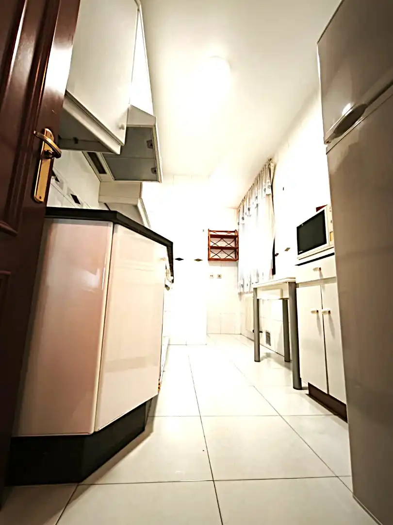 Kitchen of Flat for sale in Vigo   with Parquet flooring and Storage room