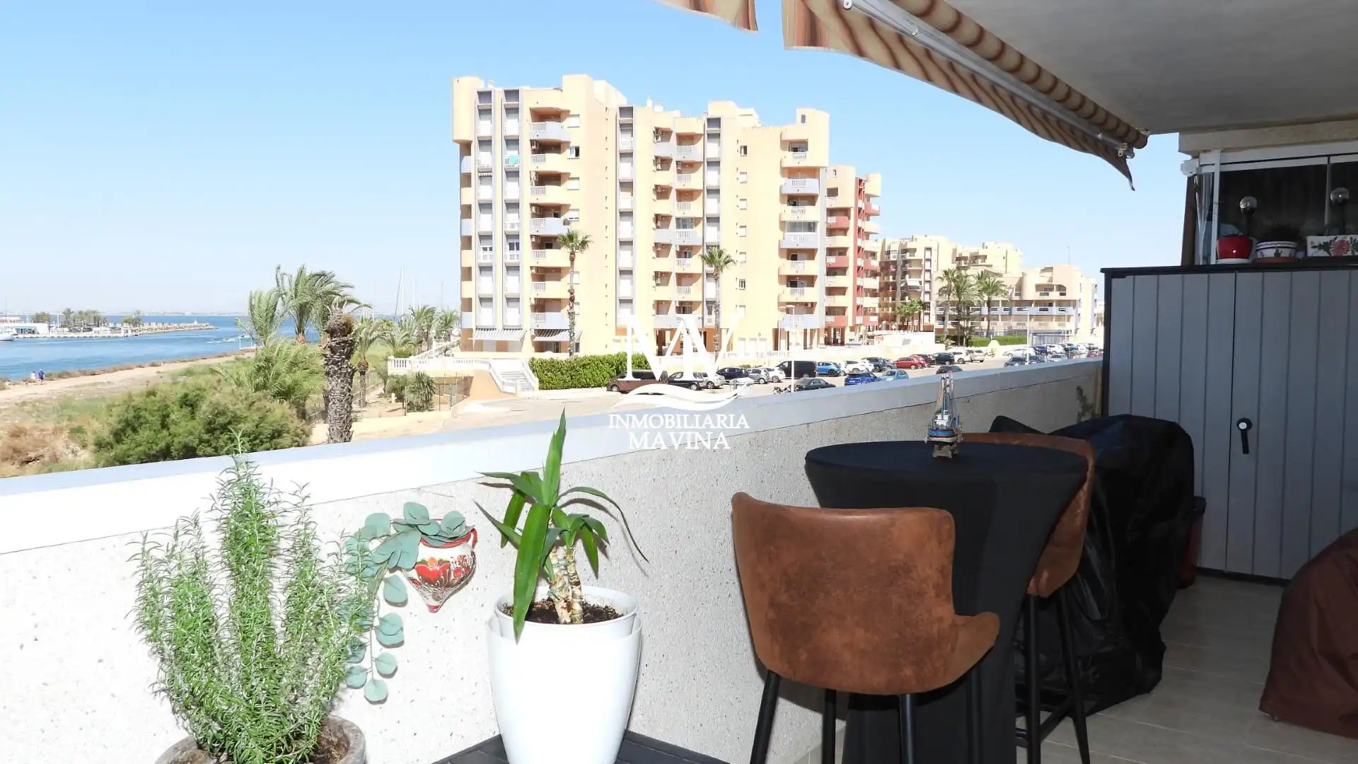 Terrassa de Pis en venda en La Manga del Mar Menor amb Aire condicionat, Calefacció i Terrassa