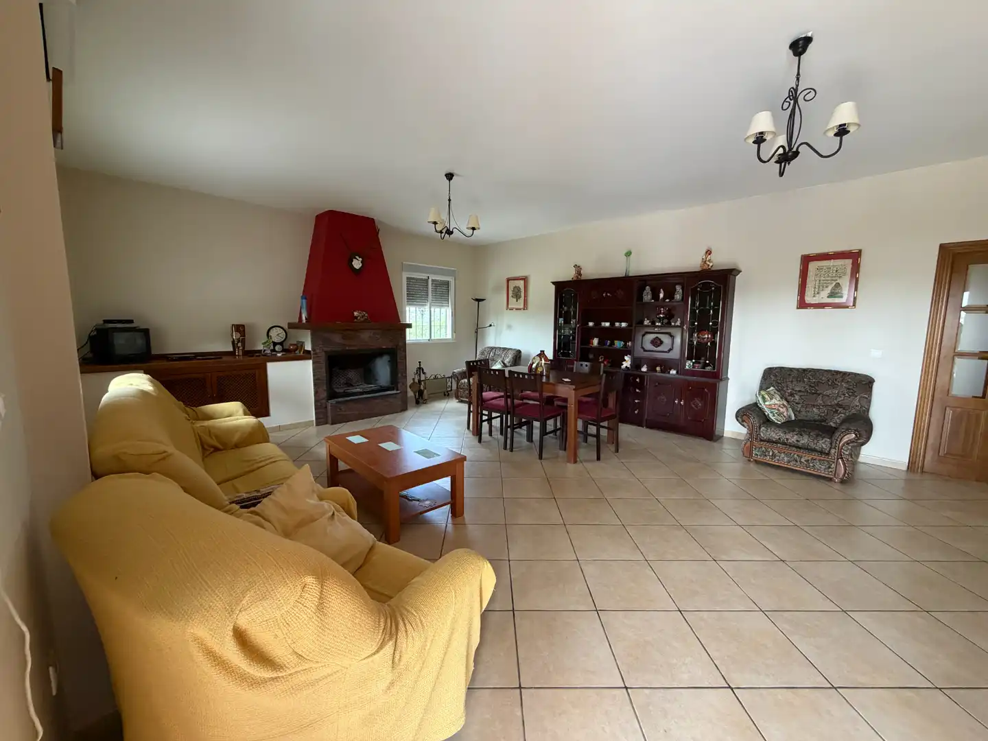 Living room of Houses for sale in Úbeda  with Air Conditioner, Private garden and Terrace