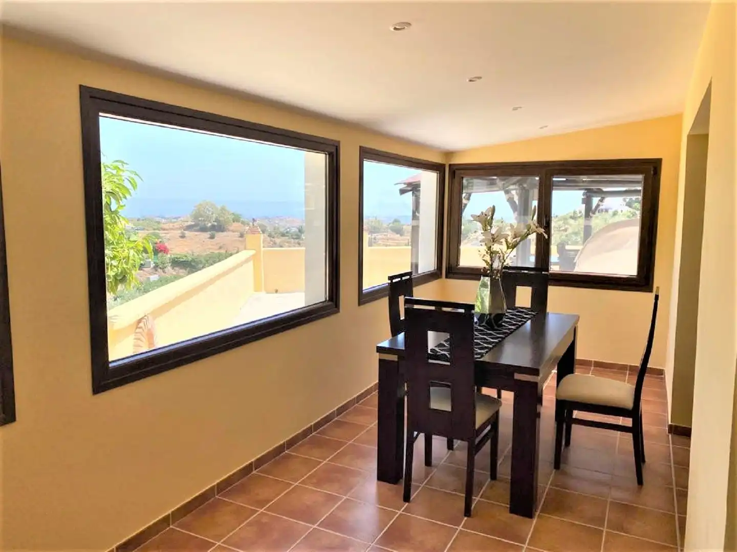 Comedor de Finca rústica en venta en Mijas con Piscina