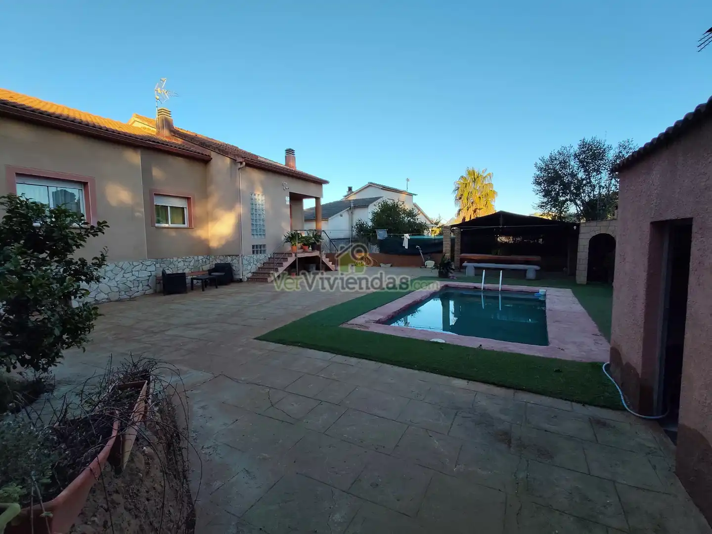 Piscina de Casa o xalet en venda en Piera amb Aire condicionat, Calefacció i Jardí privat