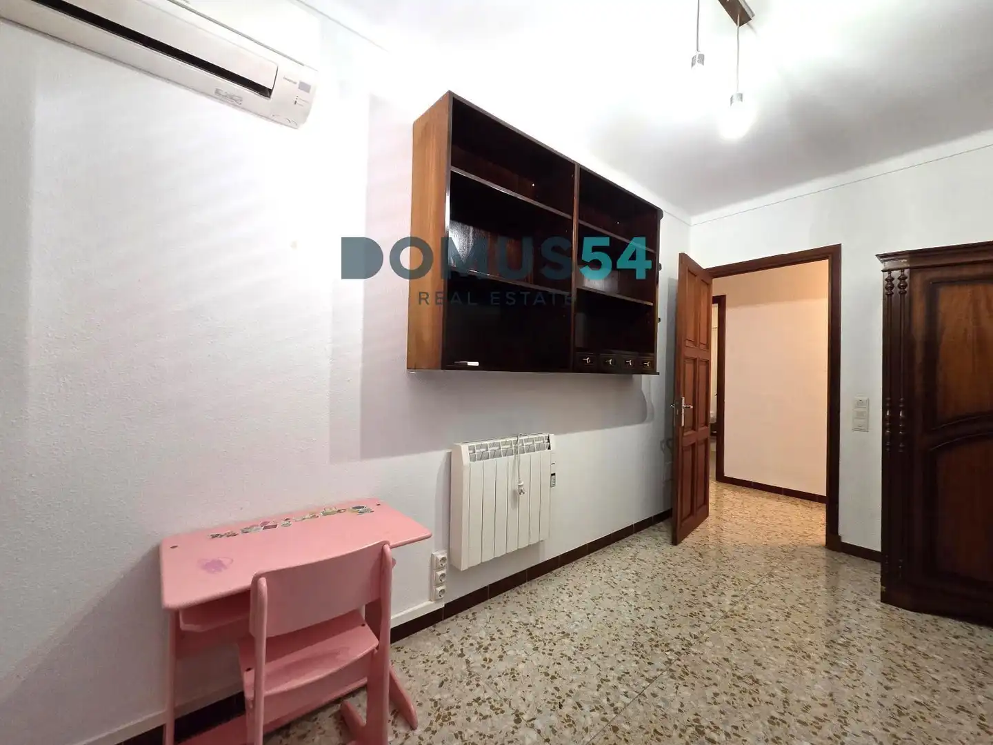 Schlafzimmer von Wohnung zur Miete in Sa Pobla mit Klimaanlage, Terrasse und Möbliert