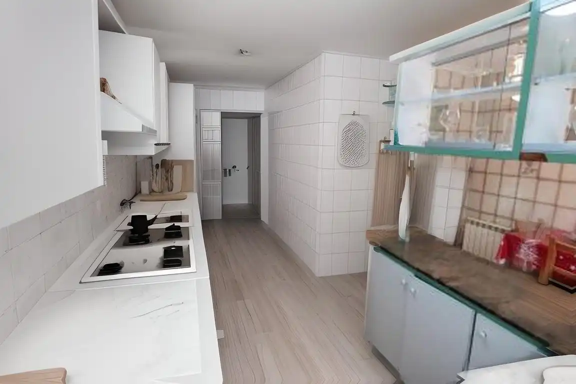 Cuina de Dúplex en venda en  Palma de Mallorca amb Jardí privat, Terrassa i Piscina