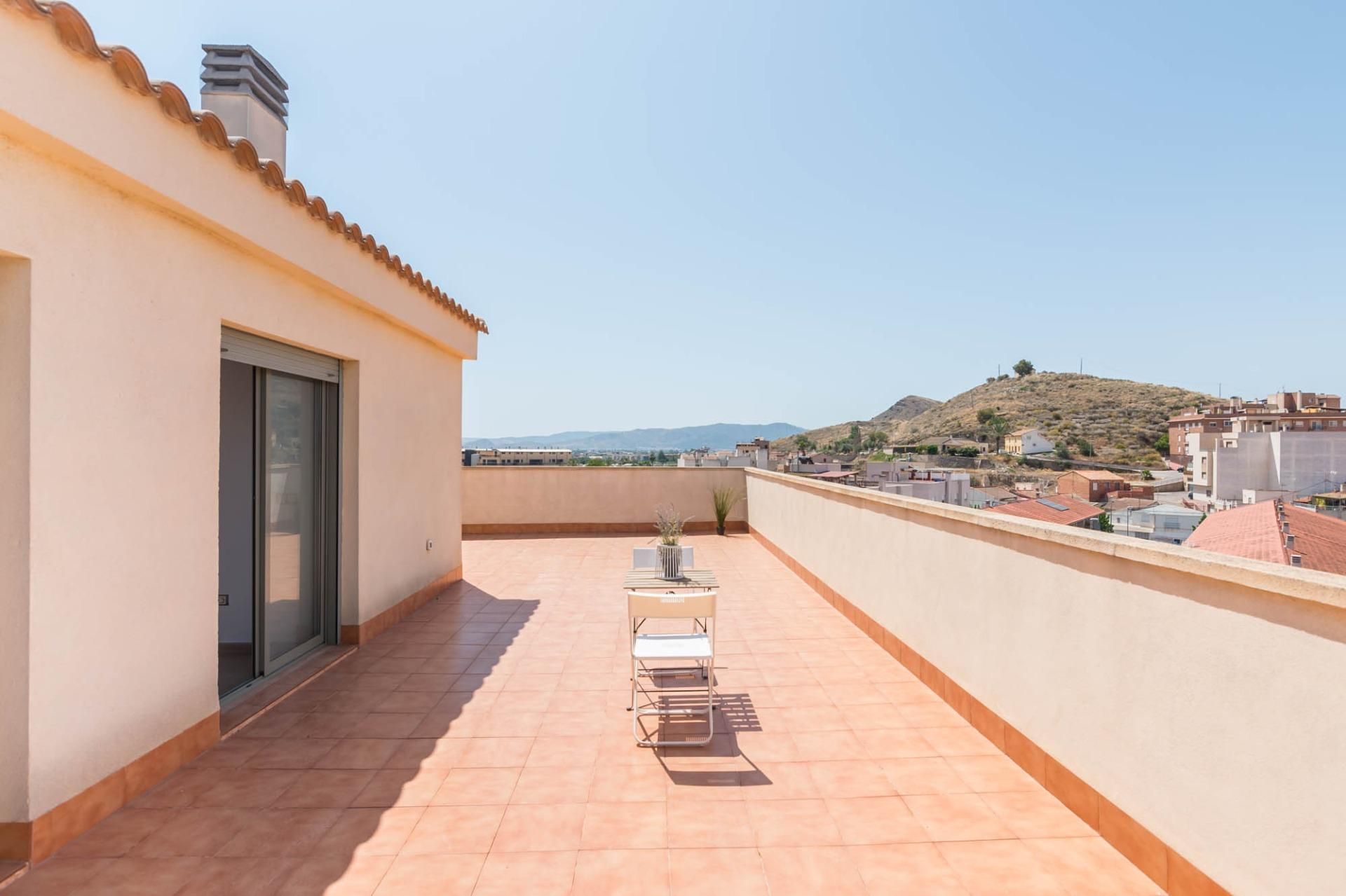 Terraza de Ático en venta en  Murcia Capital