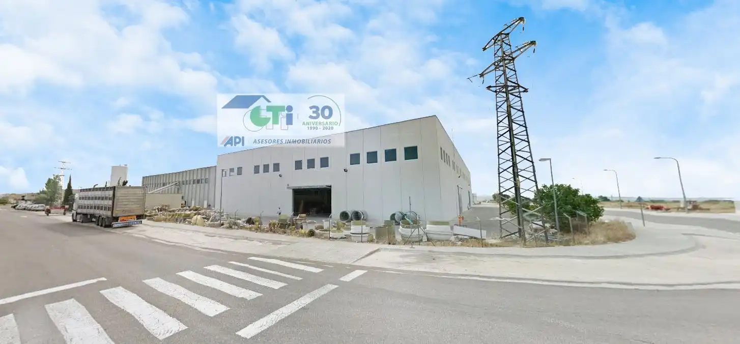 Exterior view of Industrial buildings for sale in Ejea de los Caballeros