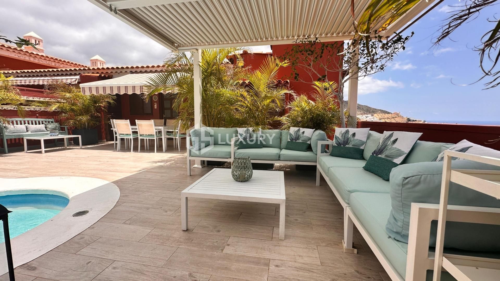 Terraza de Casa adosada en venta en Adeje con Jardín privado, Terraza y Trastero