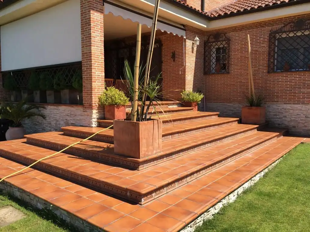 Terraza de Casa o chalet en venta en Villanueva de Perales con Aire acondicionado, Calefacción y Jardín privado