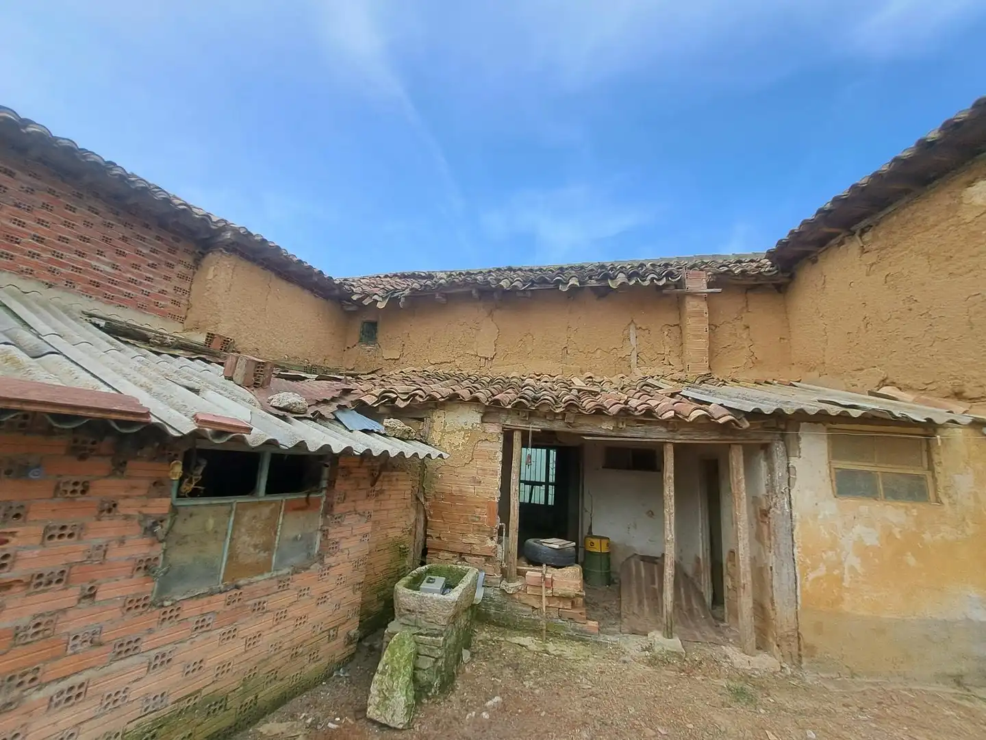 Vista exterior de Finca rústica en venta en Abarca de Campos con Jardín privado y Trastero