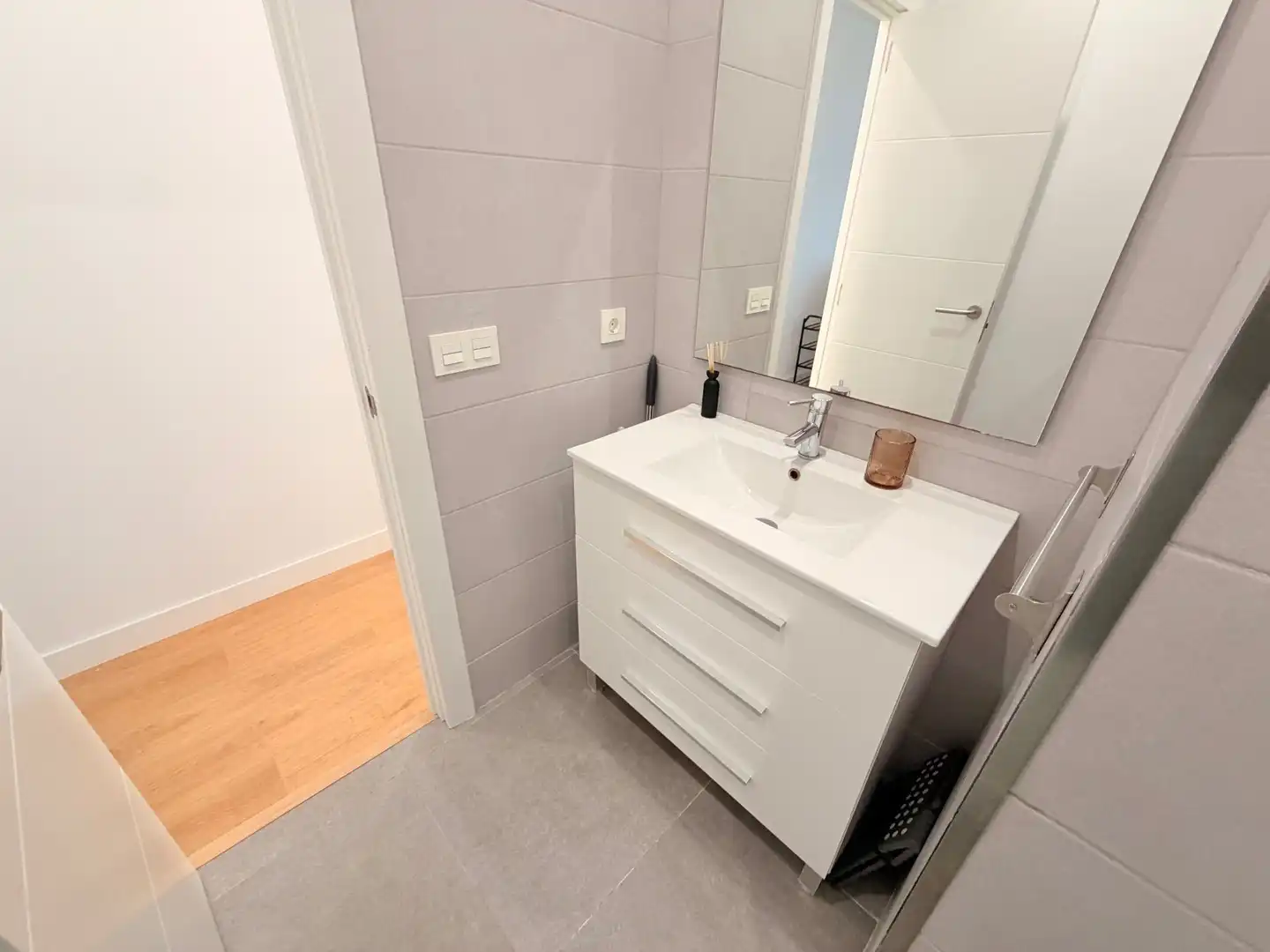 Baño de Apartamento de alquiler en Puerto de la Cruz con Amueblado y Se aceptan mascotas