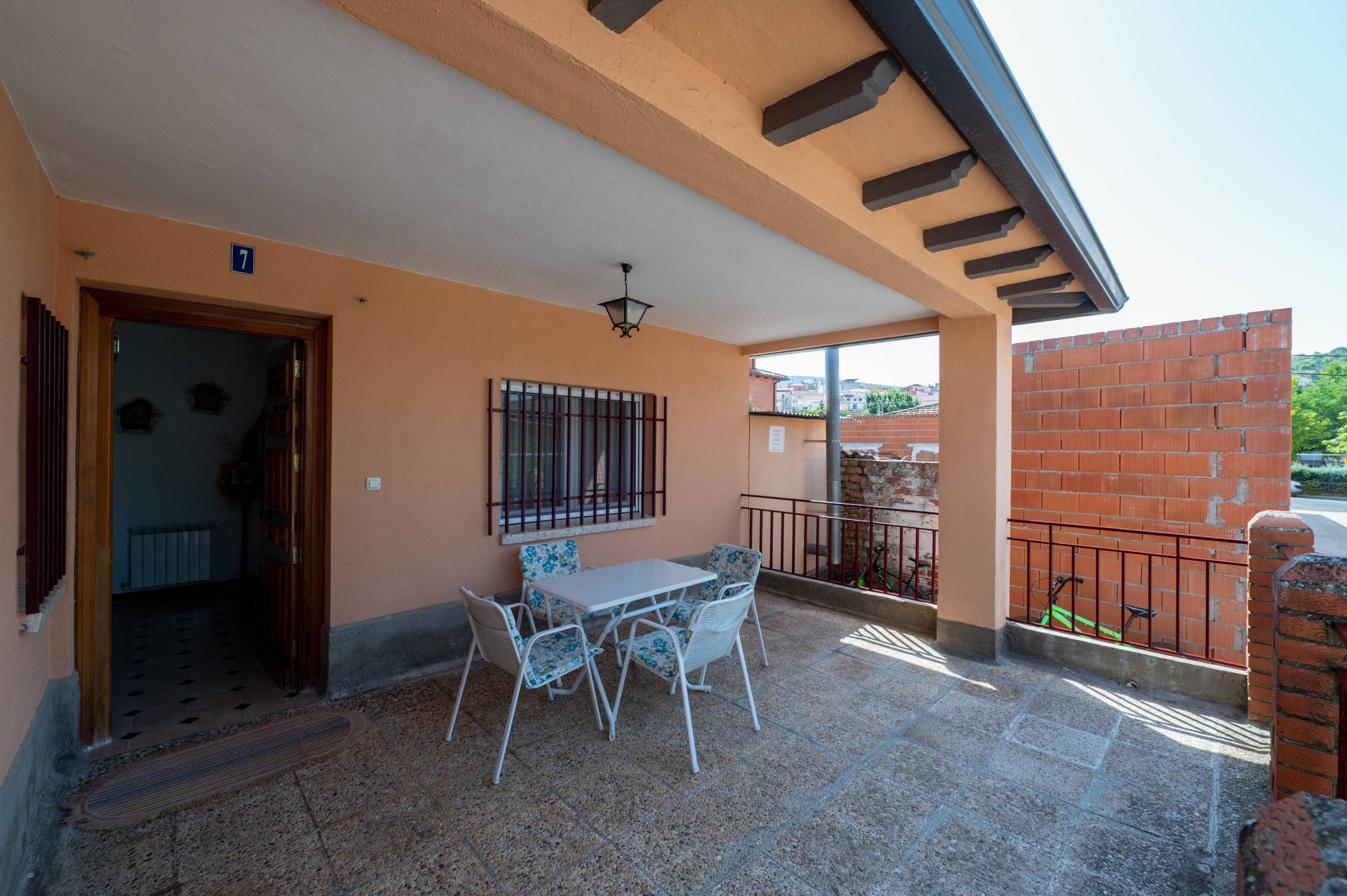 Terraza de Finca rústica en venta en Horcajo de los Montes con Calefacción