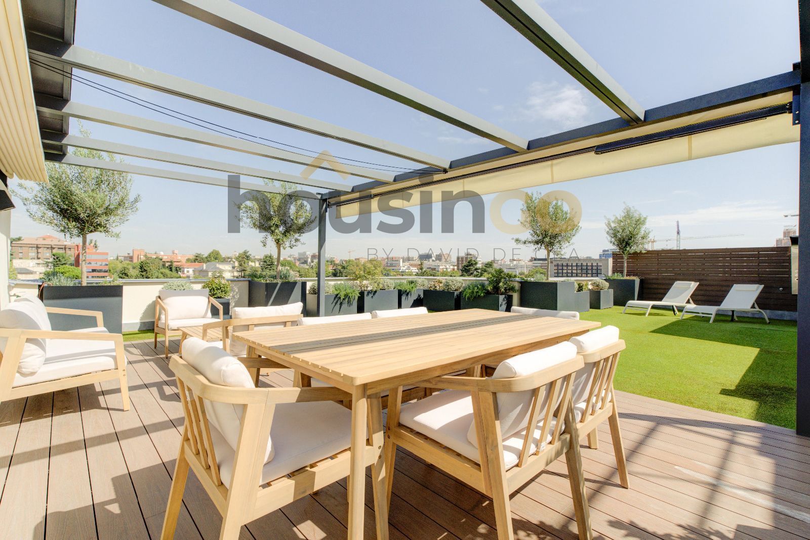 Terrassa de Àtic de lloguer en  Madrid Capital amb Aire condicionat, Calefacció i Terrassa