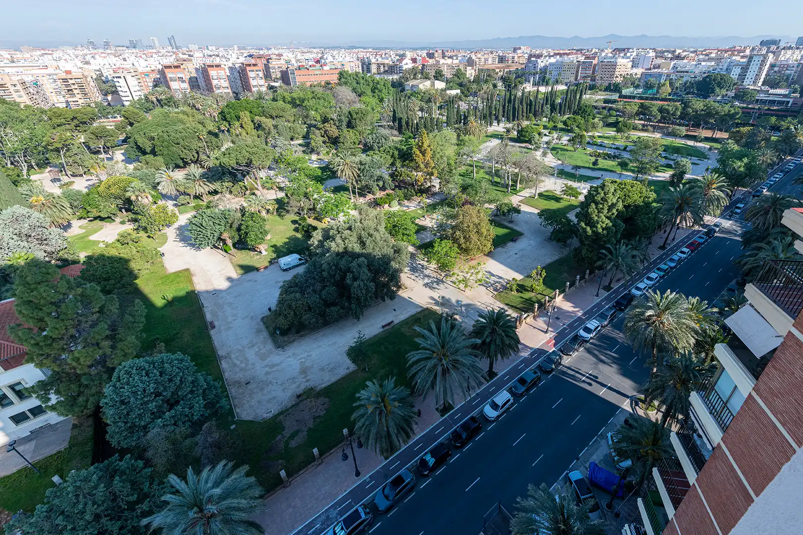 Vista exterior de Pis de lloguer en Valencia amb Aire condicionat, Calefacció i Jardí privat