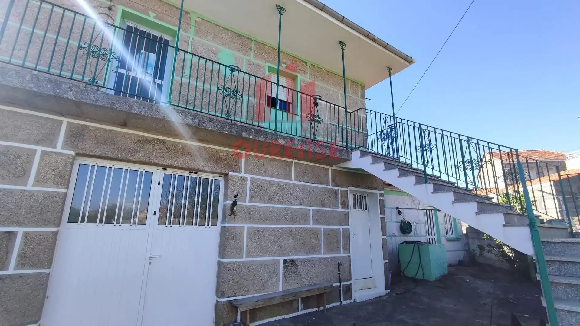 Vista exterior de Casa o xalet en venda en Xunqueira de Ambía amb Jardí privat i Balcó