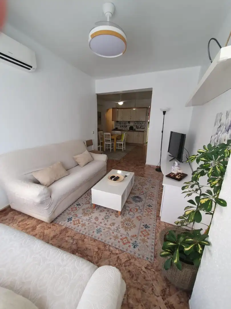 Living room of Apartments for rent in Almería  with Air Conditioner and Furnished