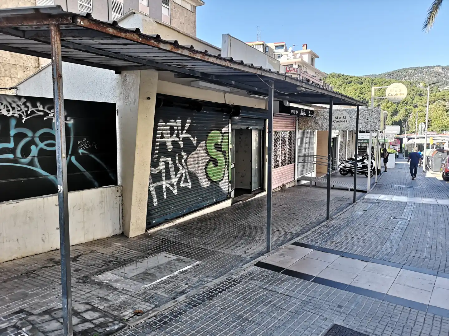 Außenansicht von Geschaftsraum zum Verkauf in  Palma de Mallorca mit Terrasse