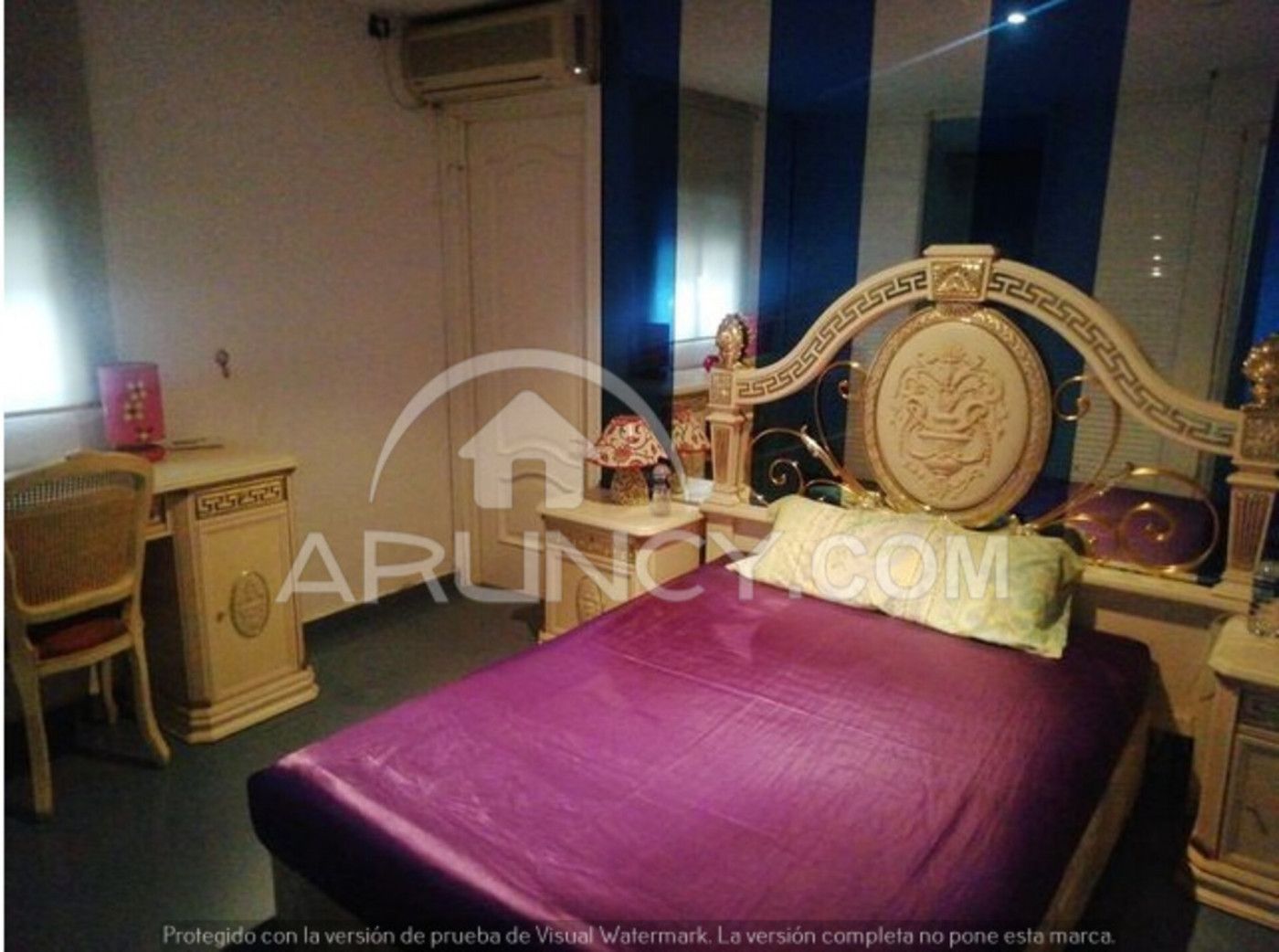 Bedroom of House or chalet to rent in Alcalá de Guadaira  with Air Conditioner, Private garden and Parquet flooring