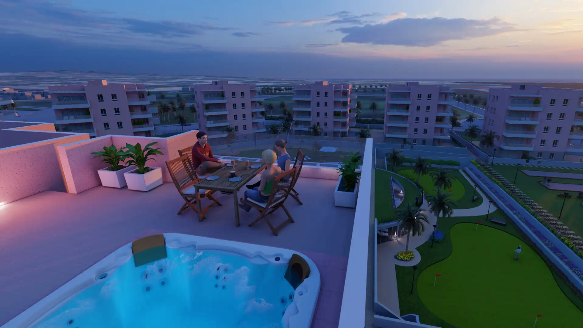 Terraza de Piso en venta en Guardamar del Segura con Aire acondicionado, Terraza y Piscina