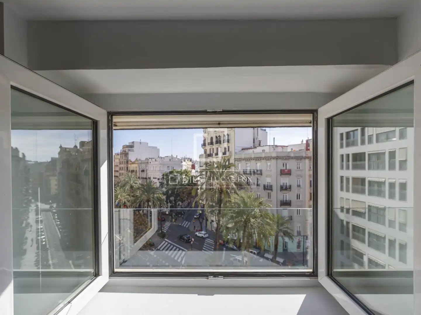 Vista exterior de Piso de alquiler en Valencia con Aire acondicionado, Calefacción y Parquet
