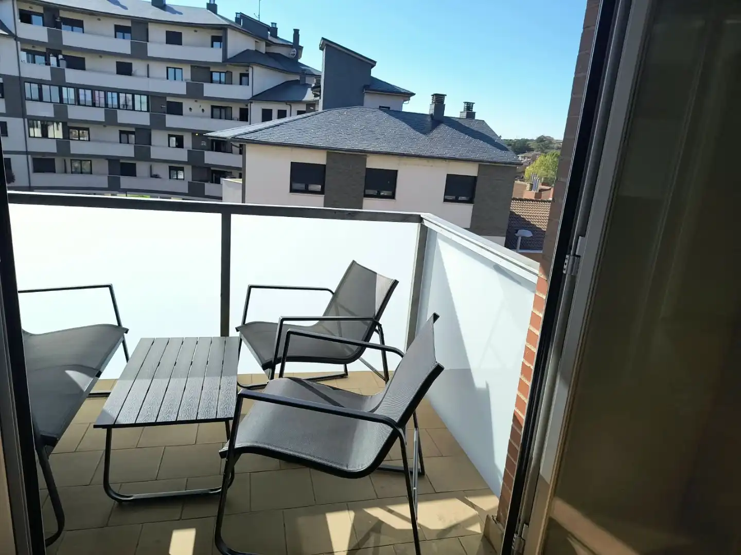 Terrasse von Wohnung zum Verkauf in San Andrés del Rabanedo mit Terrasse und Balkon
