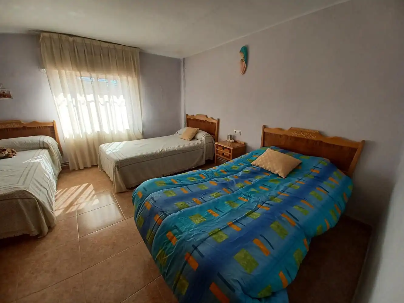 Bedroom of Houses for sale in Villalgordo del Júcar  with Air Conditioner, Heating and Furnished