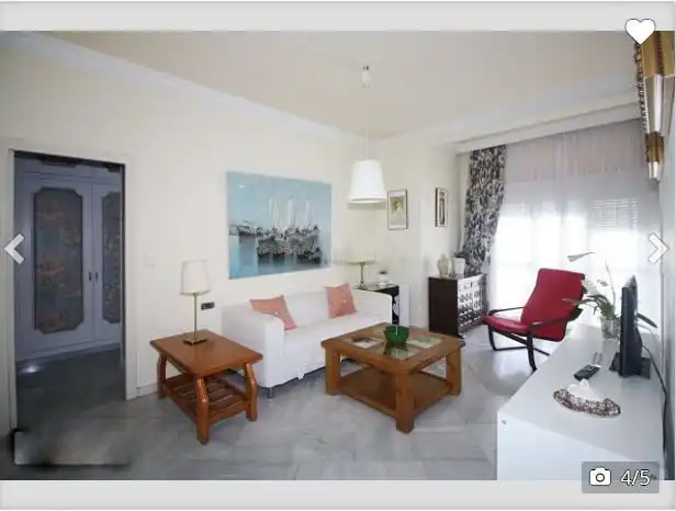 Living room of Flat for rent in Málaga  with Furnished