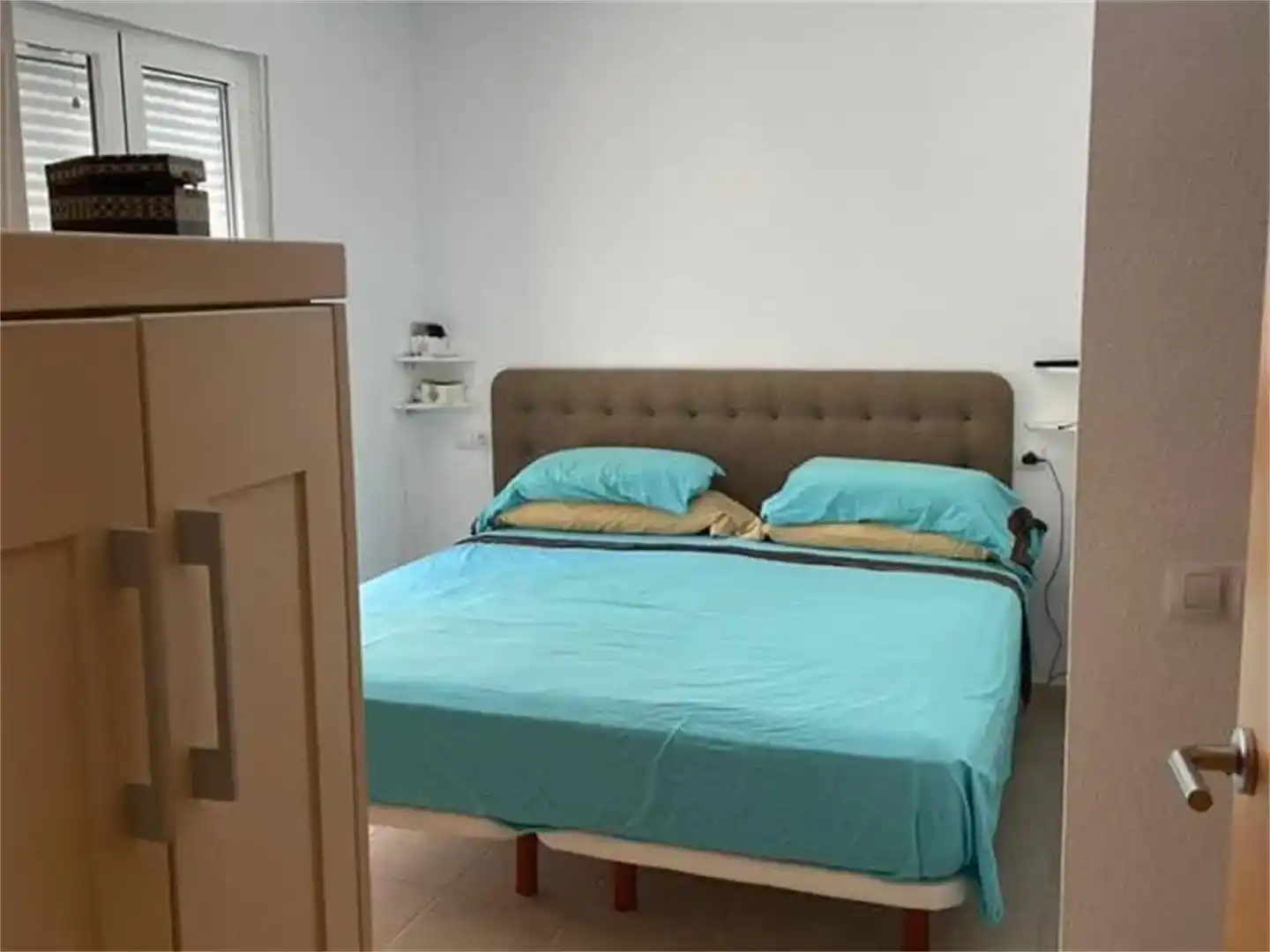 Schlafzimmer von Erdgeschoss zum Verkauf in El Ejido mit Klimaanlage und Schwimmbad
