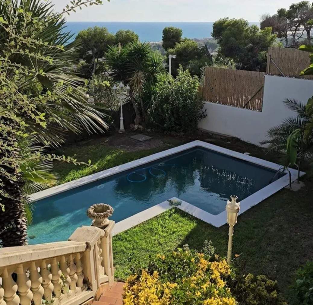 Swimming pool of House or chalet to rent in Castelldefels  with Heating, Private garden and Swimming Pool