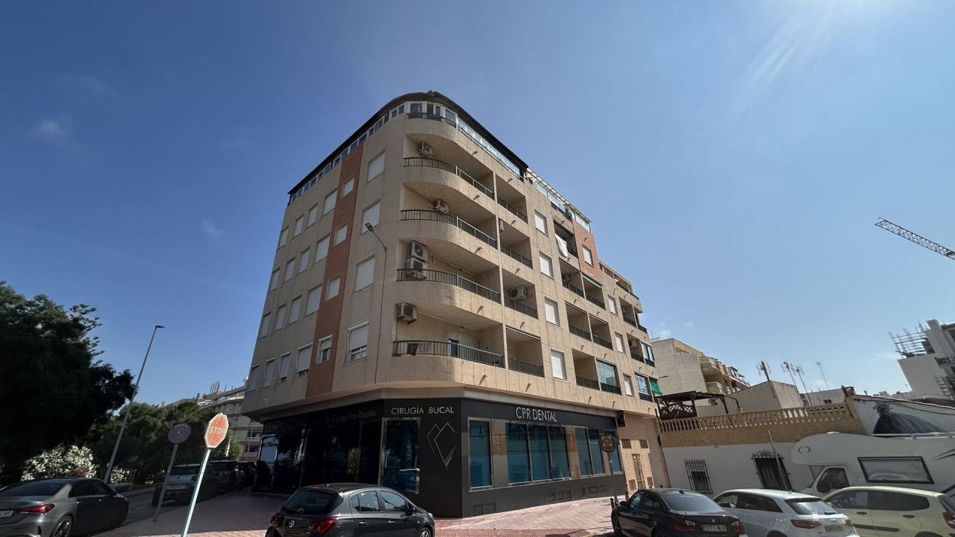 Exterior view of Attic for sale in Torrevieja  with Air Conditioner, Terrace and Furnished