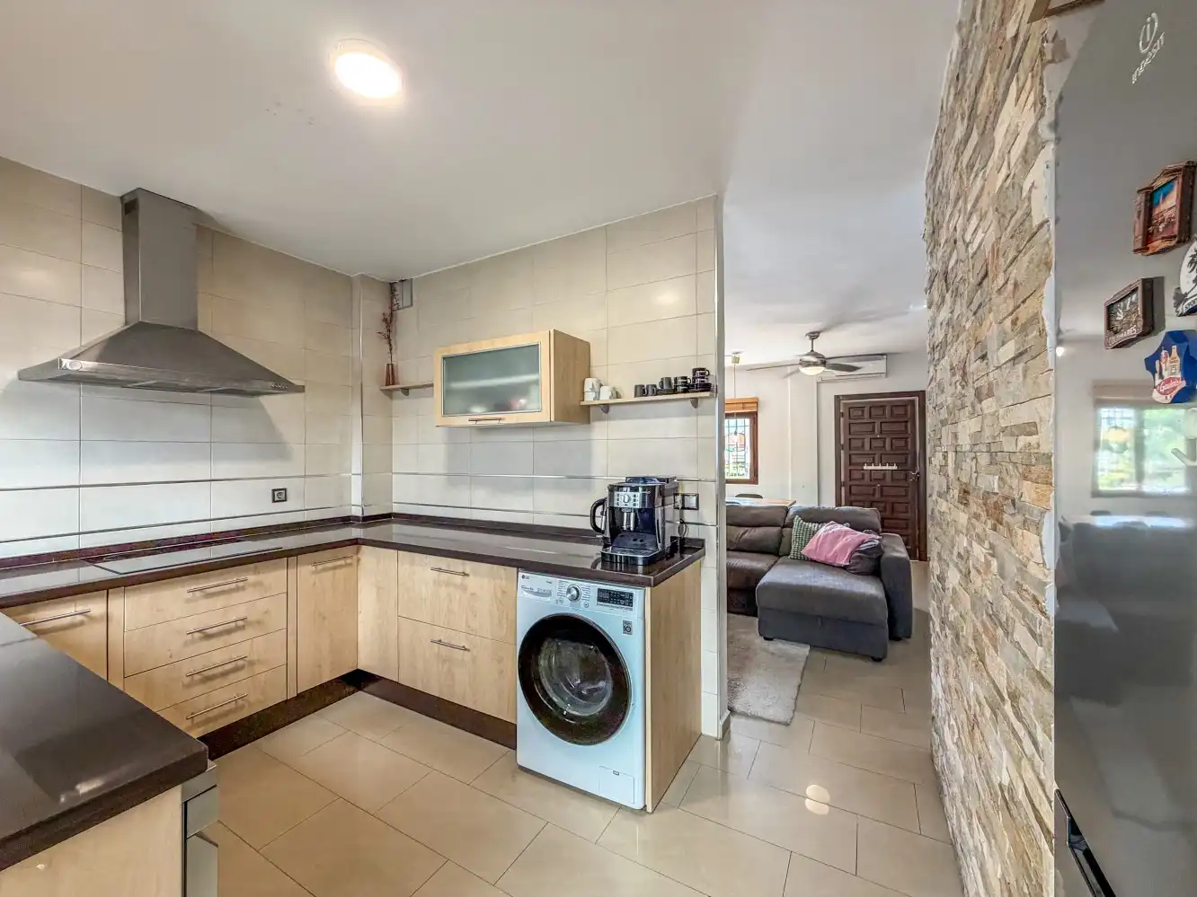 Cocina de Casa adosada en venta en Torrox con Aire acondicionado, Calefacción y Terraza