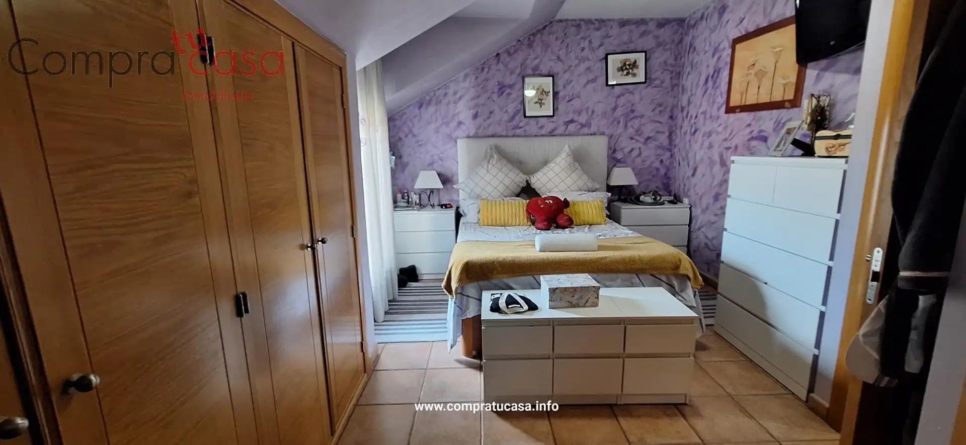 Habitación de Casa adosada en venta en Los Huertos, Segovia