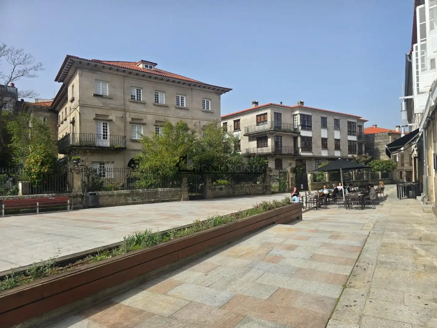 Vista exterior de Casa adosada en venda en Pontevedra Capital 