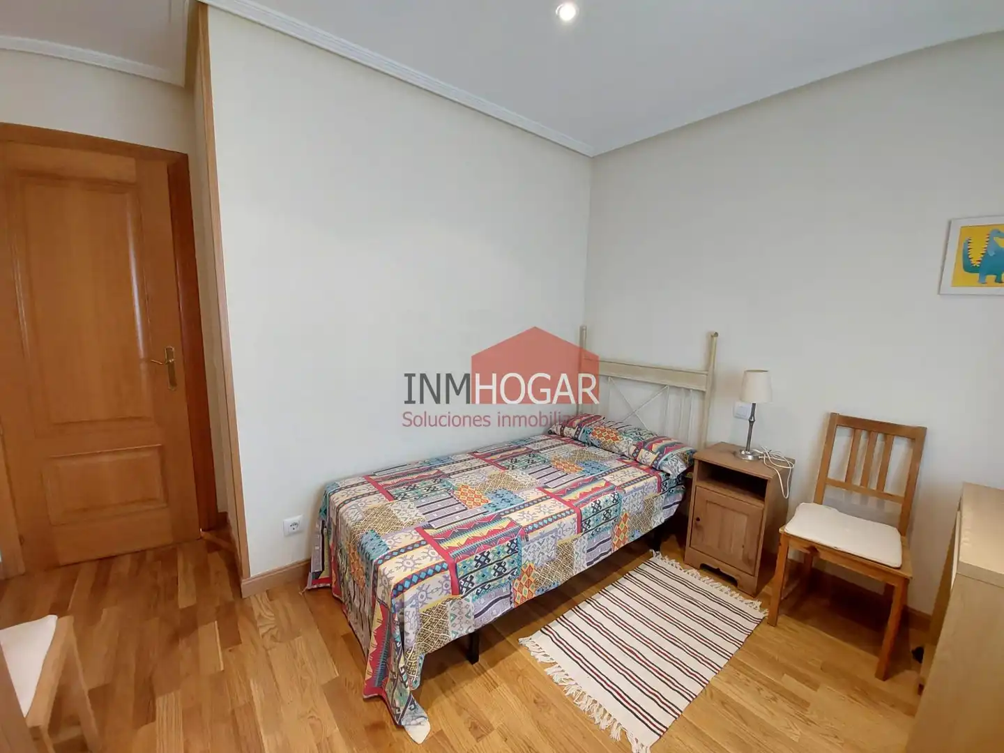 Bedroom of Flat for rent in Ávila  with Heating, Terrace and Furnished