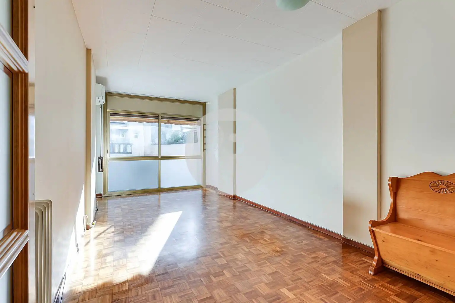 Sala de estar de Piso en venta en Barcelona con Aire acondicionado, Calefacción y Terraza