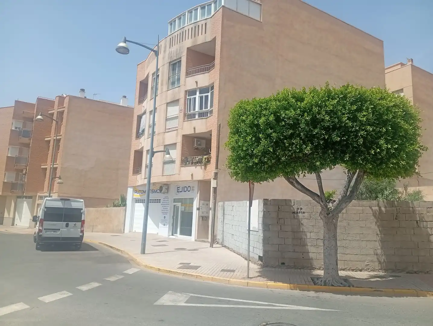 Vista exterior de Piso en venta en El Ejido