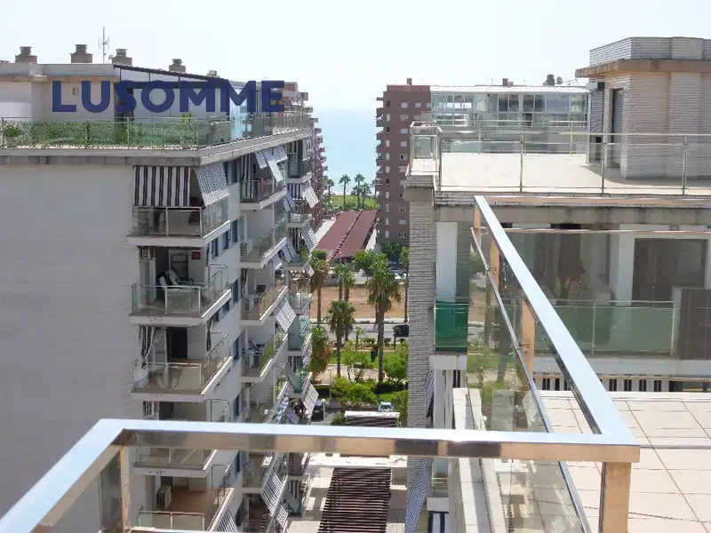 Terrasse von Maisonette zum Verkauf in Oropesa del Mar / Orpesa mit Klimaanlage, Terrasse und Abstellraum