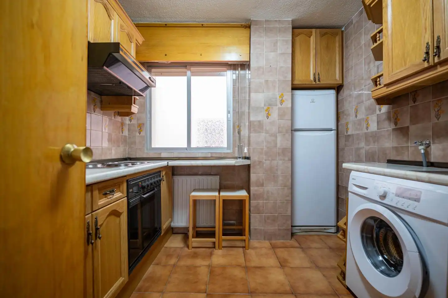 Cocina de Piso de alquiler en Ávila con Calefacción y Amueblado