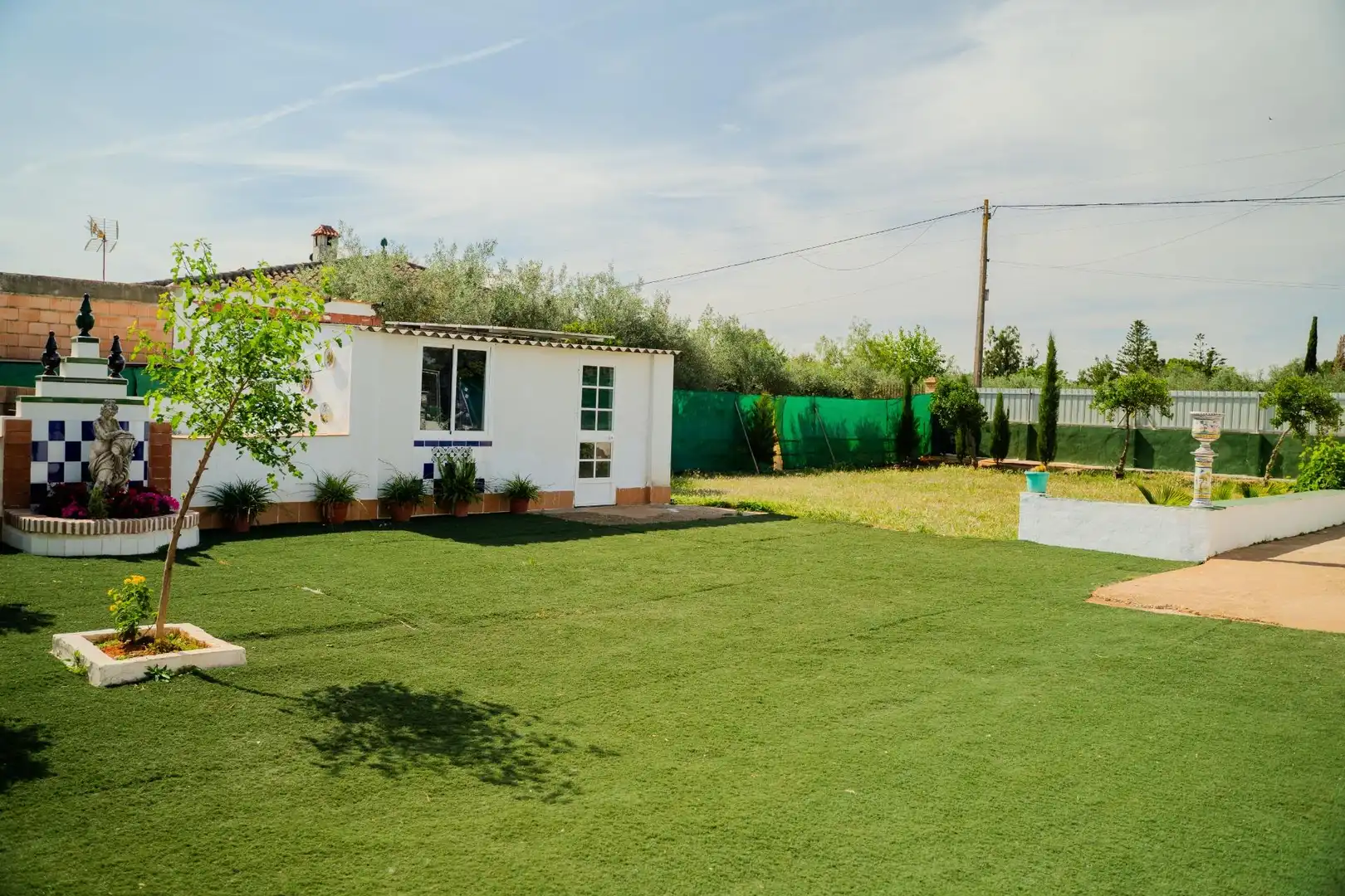 Garden of Houses for sale in Carmona  with Air Conditioner, Private garden and Terrace