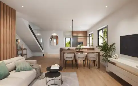 Living room of Duplexes for sale in Lorca  with Air Conditioner, Heating and Terrace