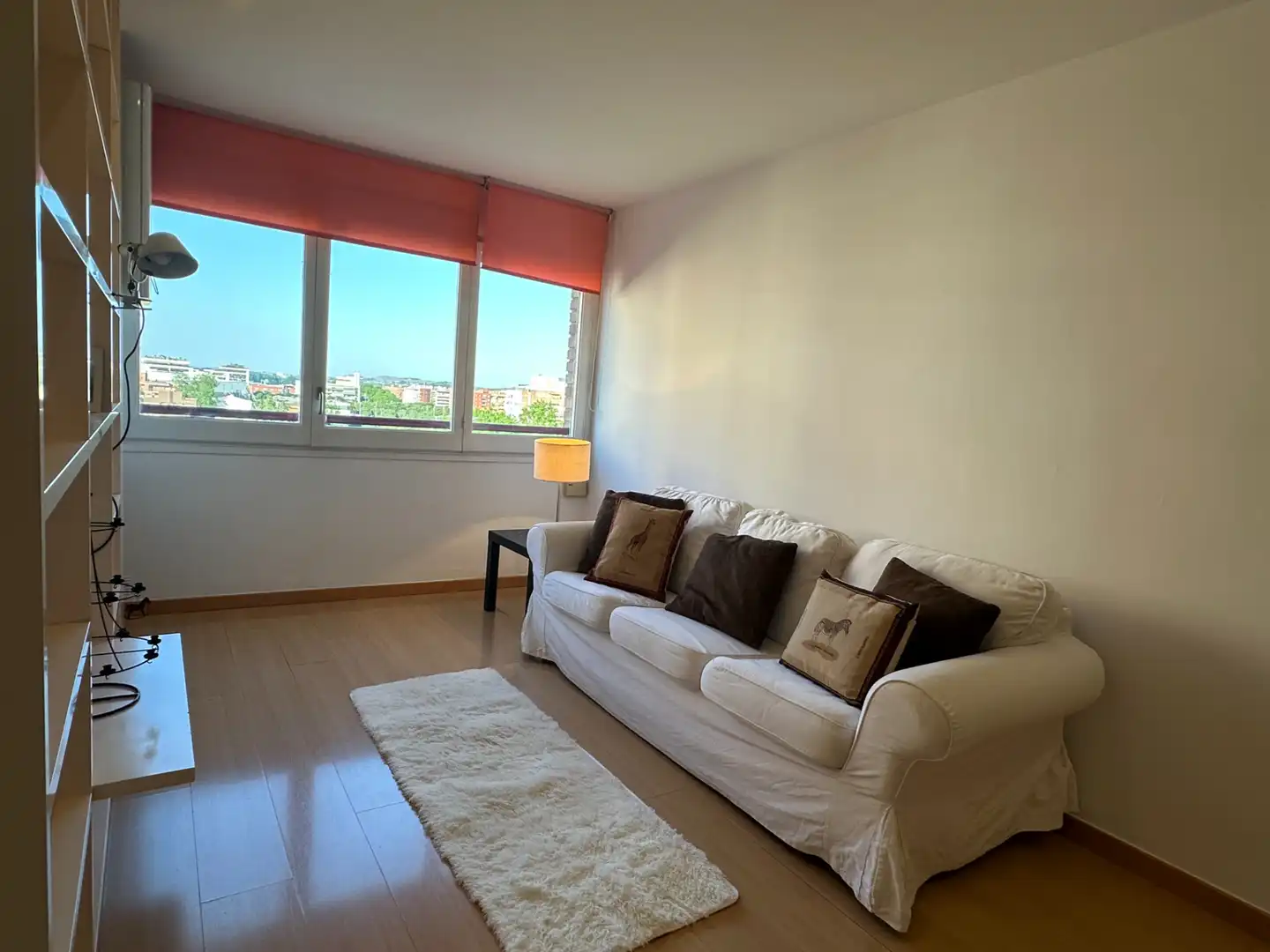 Sala de estar de Piso en venta en Lleida con Calefacción, Parquet y Amueblado