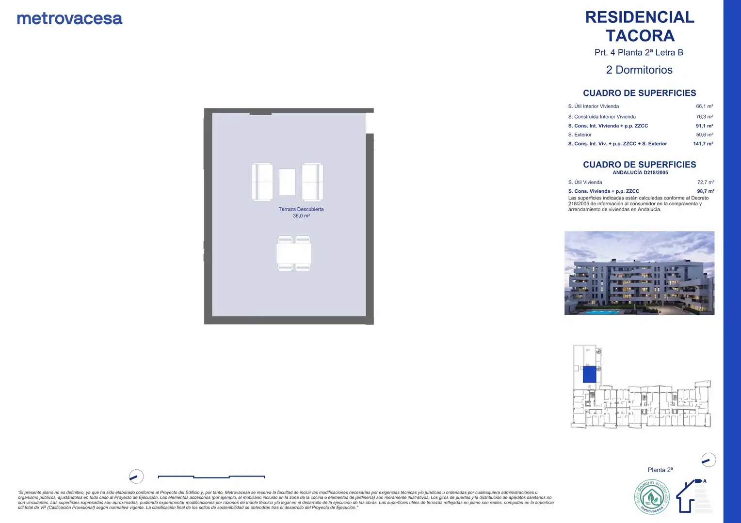 Penthouse with terrace for sale in SUSDBP Palmas Altas Sur, imagen 4