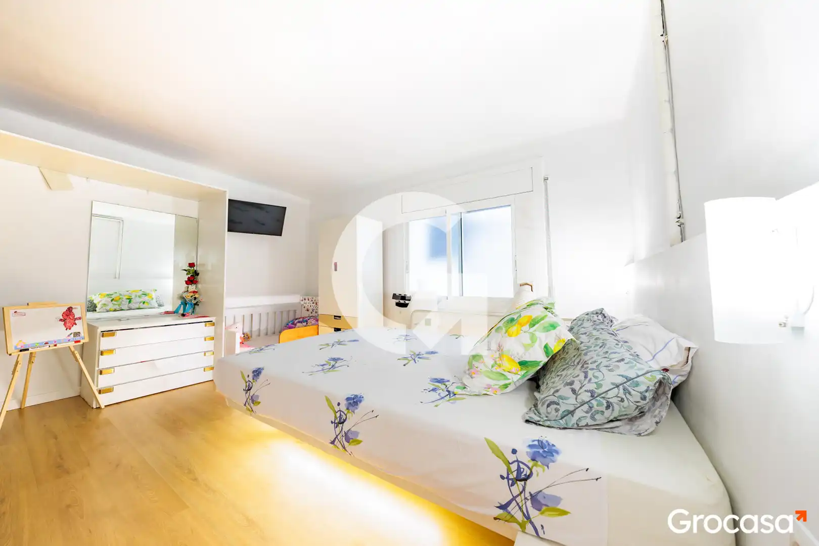 Schlafzimmer von Erdgeschoss zum Verkauf in Terrassa mit Heizung, Terrasse und Abstellraum