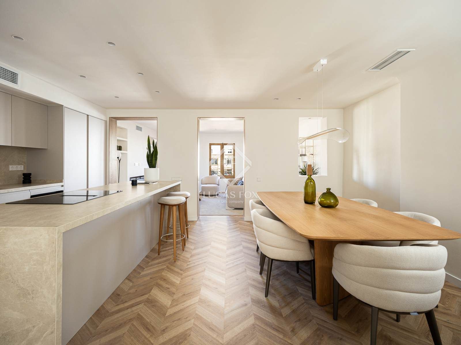 Dining room of Flat for sale in Cardedeu  with Air Conditioner, Furnished and Balcony