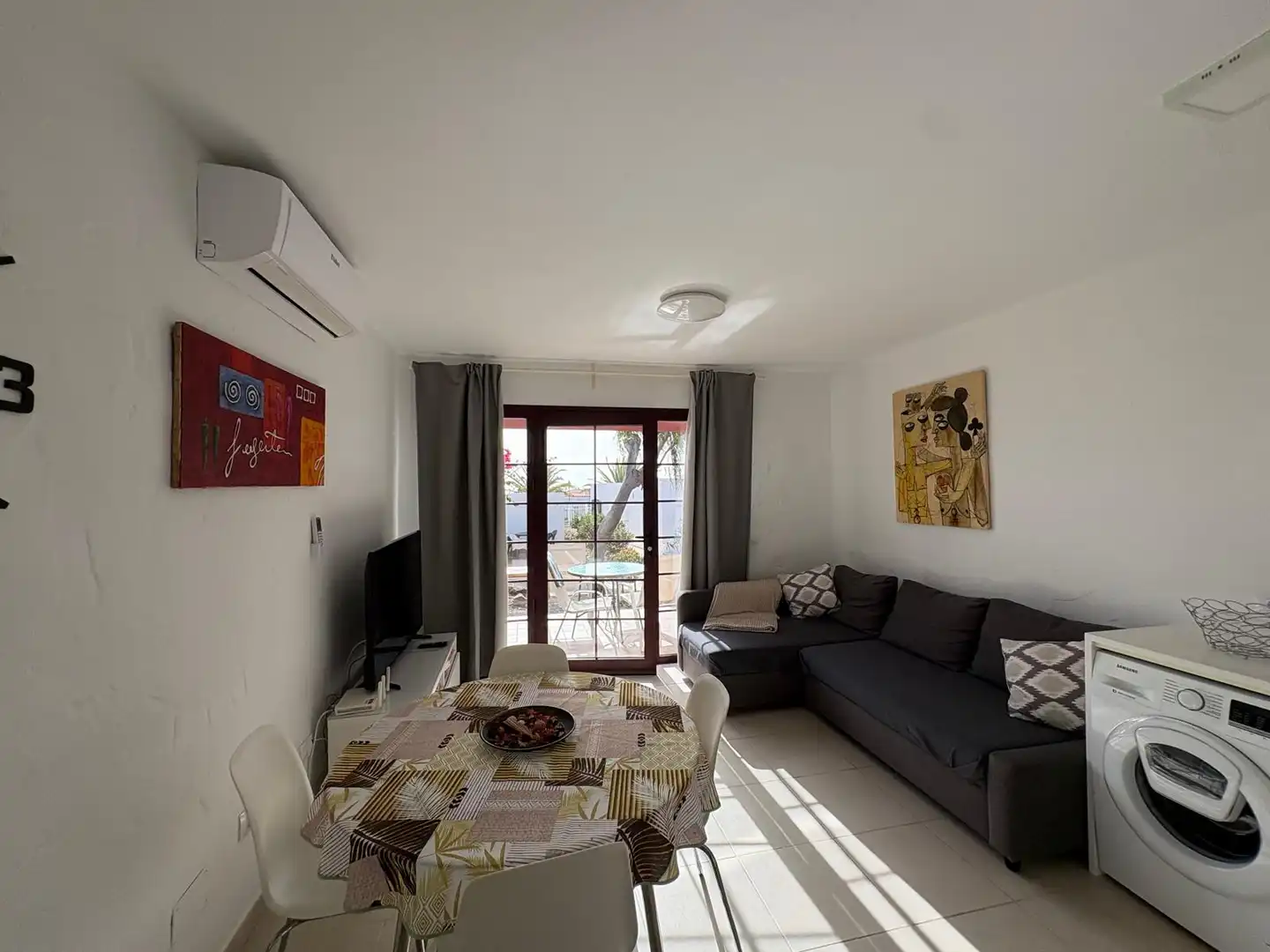 Sala d'estar de Pis en venda en Antigua amb Aire condicionat, Terrassa i Moblat