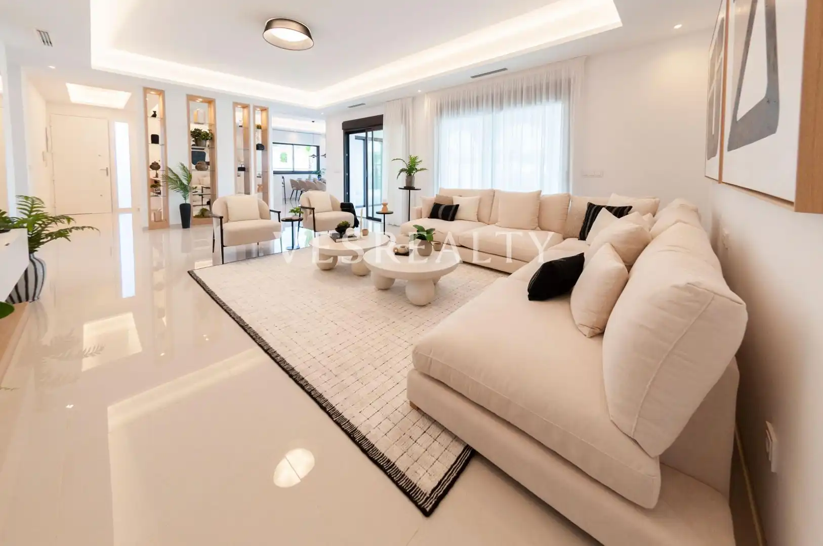 Sala de estar de Casa o chalet en venta en Rojales con Piscina y Balcón