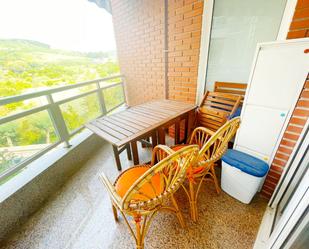 Terrace of Flat to rent in Zarautz  with Heating, Terrace and Furnished