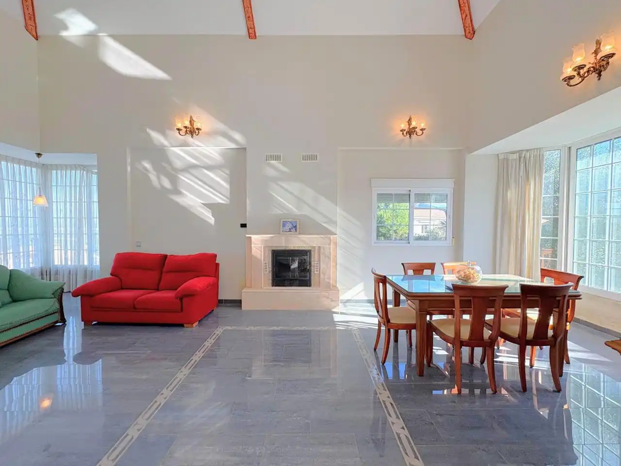 Sala de estar de Casa o chalet en venta en Chiva con Aire acondicionado, Jardín privado y Terraza